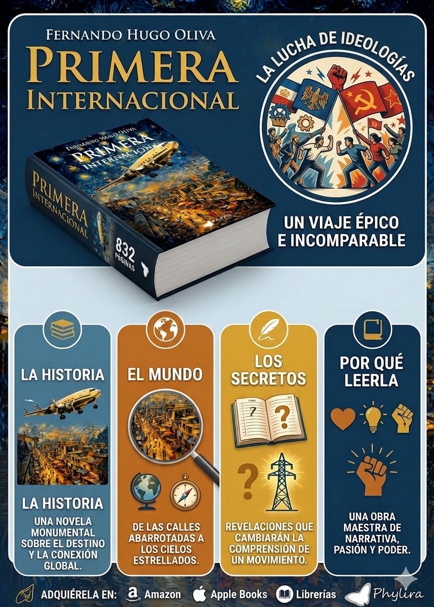 Infografía del libro Primera Internacional